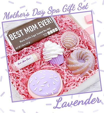 Best Mom Ever Lavender Bath Bomb Gift Set Medium